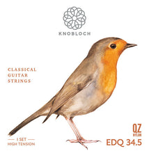 Cargar imagen en el visor de la galería, Cuerdas para Guitarra Clásica Knobloch Erithacus (Nylon QZ) - Tensión Alta