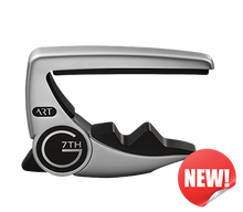 Cargar imagen en el visor de la galería, capo para guitarra plateado