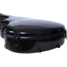 Cargar imagen en el visor de la galería, estuche para guitarra de fibra de vidrio color negro