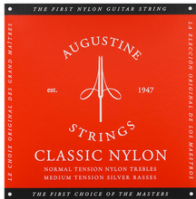Cargar imagen en el visor de la galería, Cuerdas para Guitarra Clásica Augustine Classic Red - Graves Tensión Media
