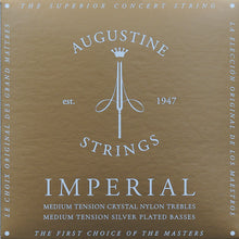 Cargar imagen en el visor de la galería, Cuerdas para Guitarra Clásica Augustine Imperial Red - Tensión Media
