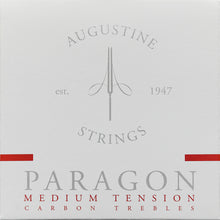 Cargar imagen en el visor de la galería, Cuerdas para Guitarra Clásica Augustine Paragon Red - Agudas de Carbono, Graves Tensión Media
