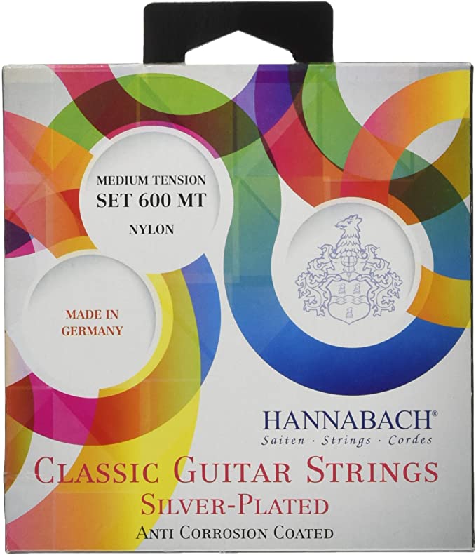 Cuerdas para Guitarra Clásica Hannabach 600MT - Tensión Media